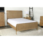 Stevie Sand Wash and Natural Cane Queen Panel Bed