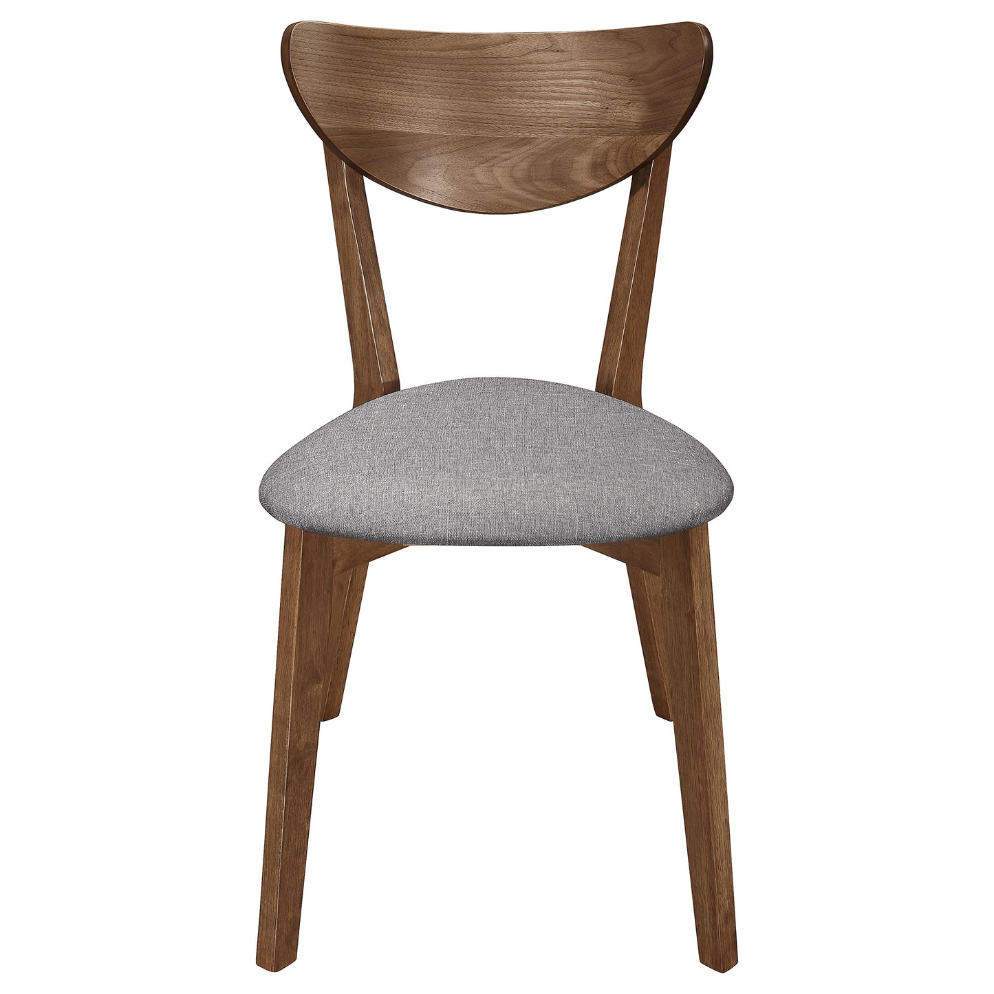 Shorna Dining Set - Natural Walnut 6-Piece Table & Chairs
