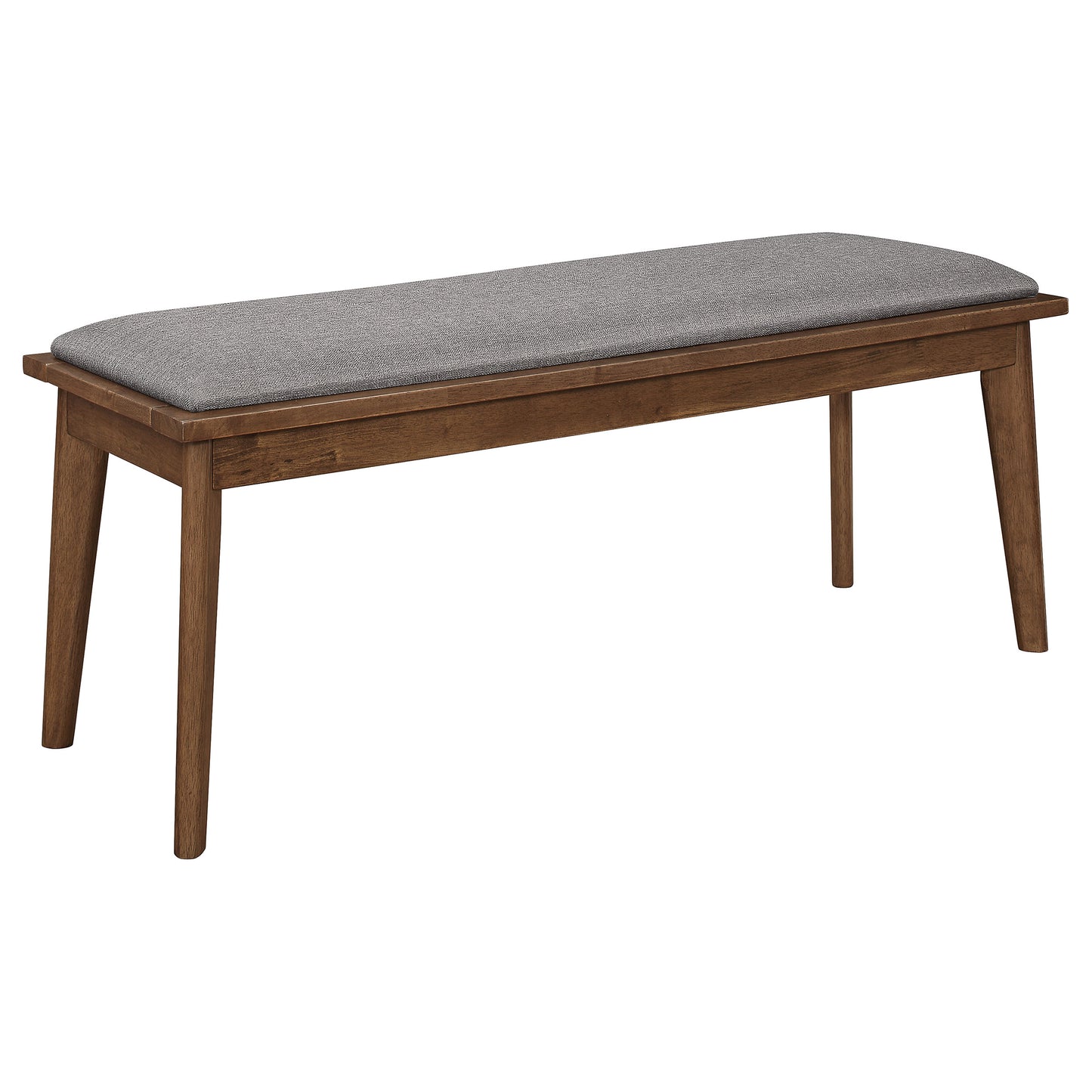 Shorna Dining Set - Natural Walnut 6-Piece Table & Chairs
