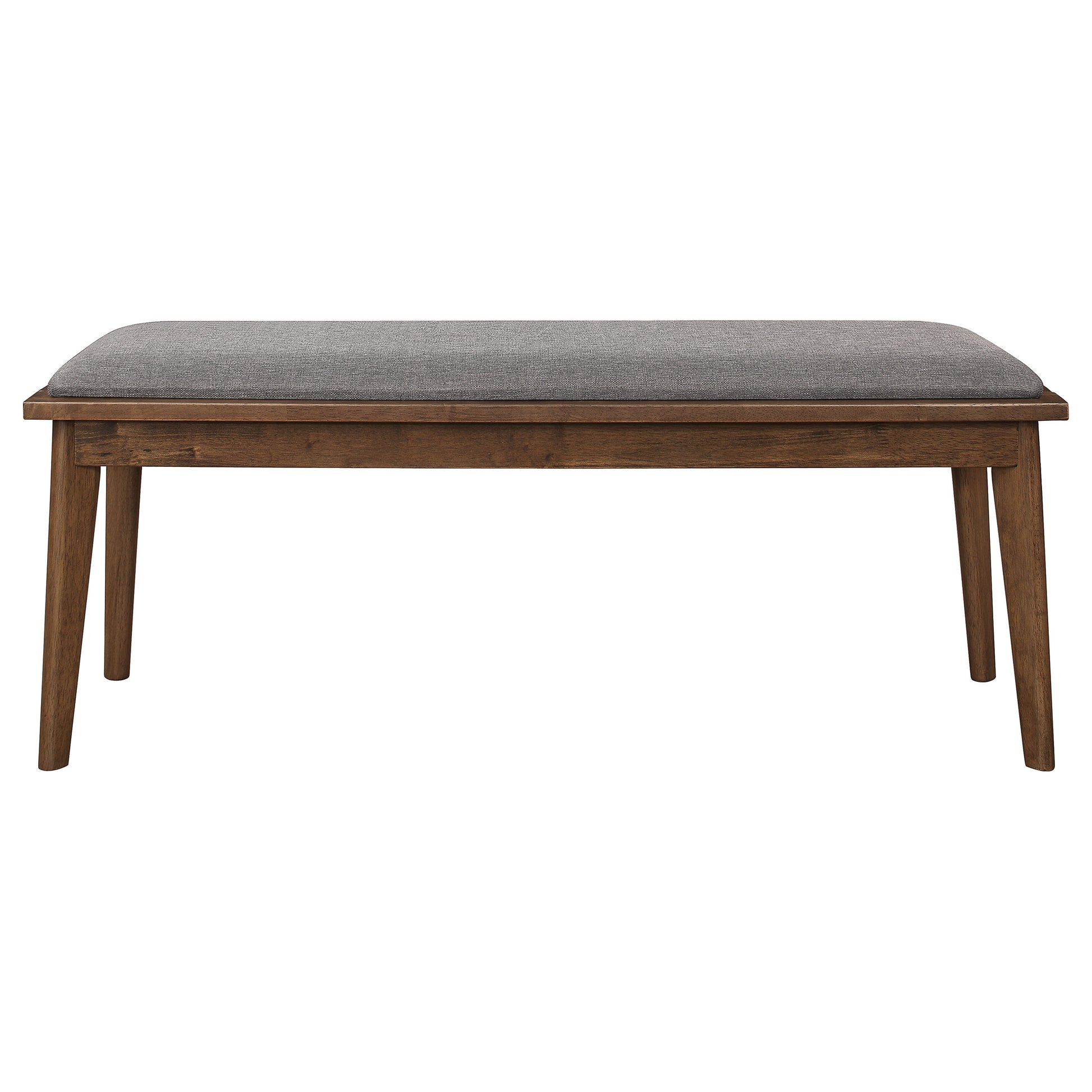 Shorna Dining Set - Natural Walnut 6-Piece Table & Chairs