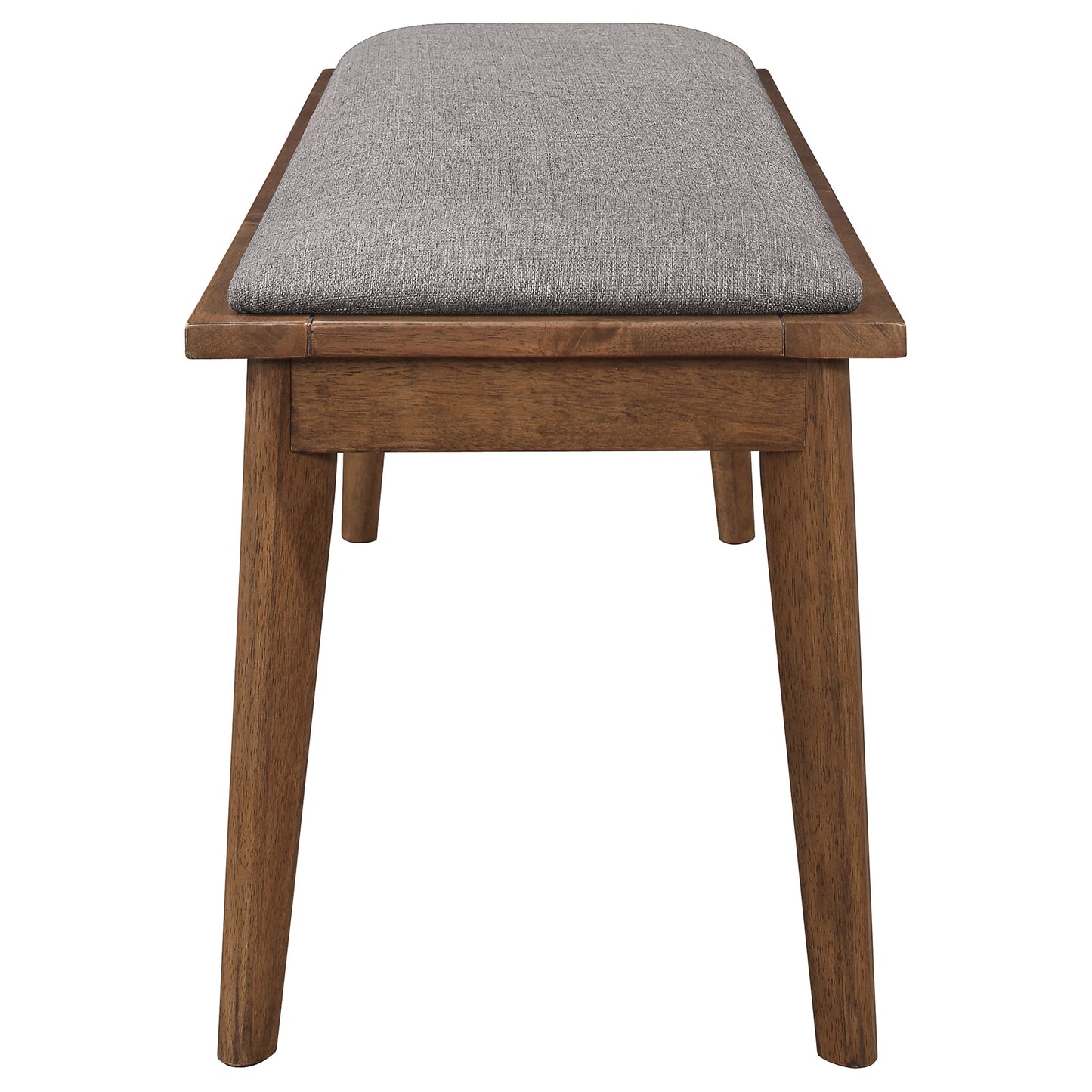 Shorna Dining Set - Natural Walnut 6-Piece Table & Chairs