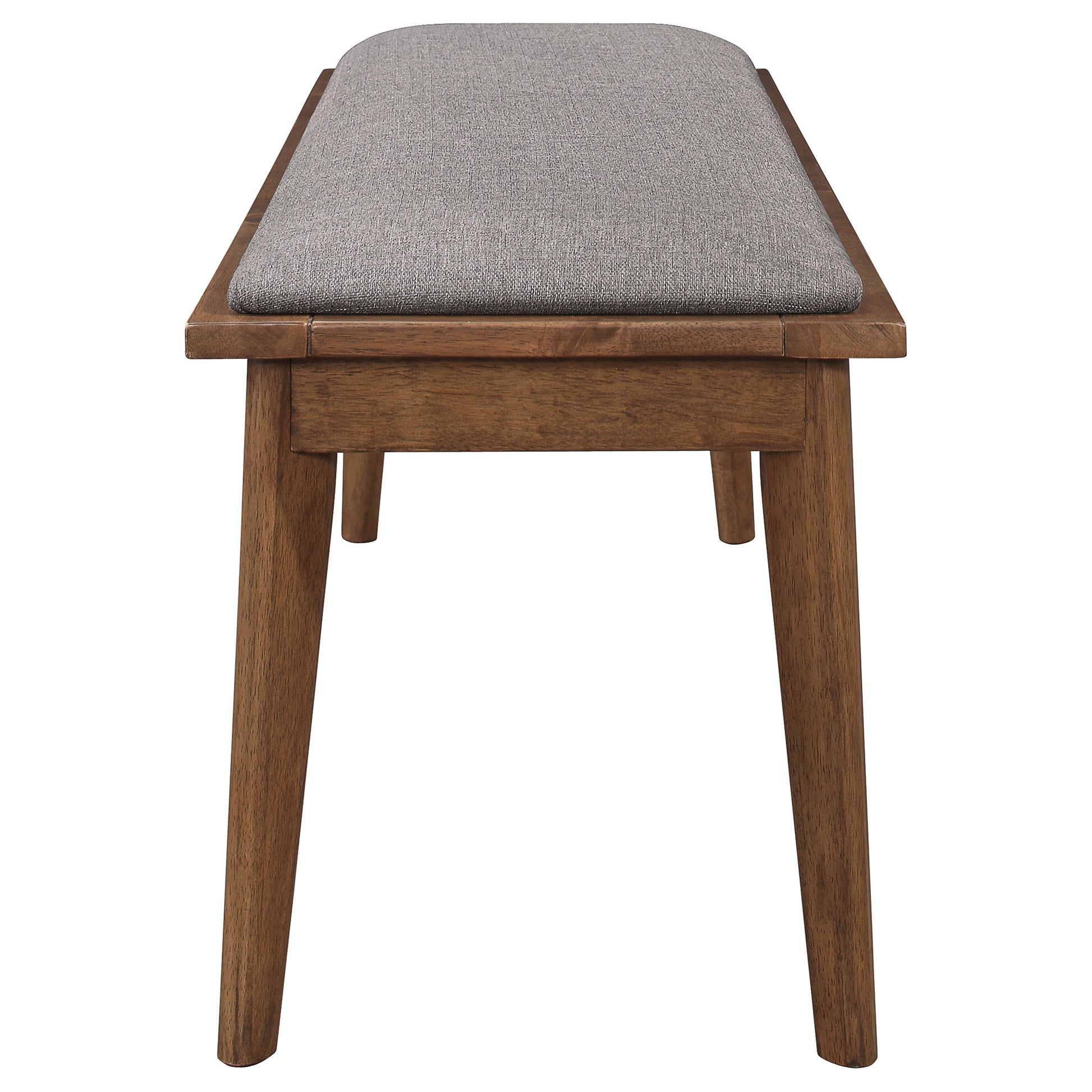 Shorna Dining Set - Natural Walnut 6-Piece Table & Chairs