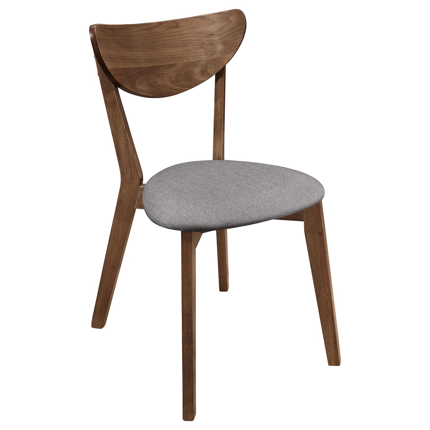 Natural Walnut Dining Table Set - 5 Piece for Dining Room