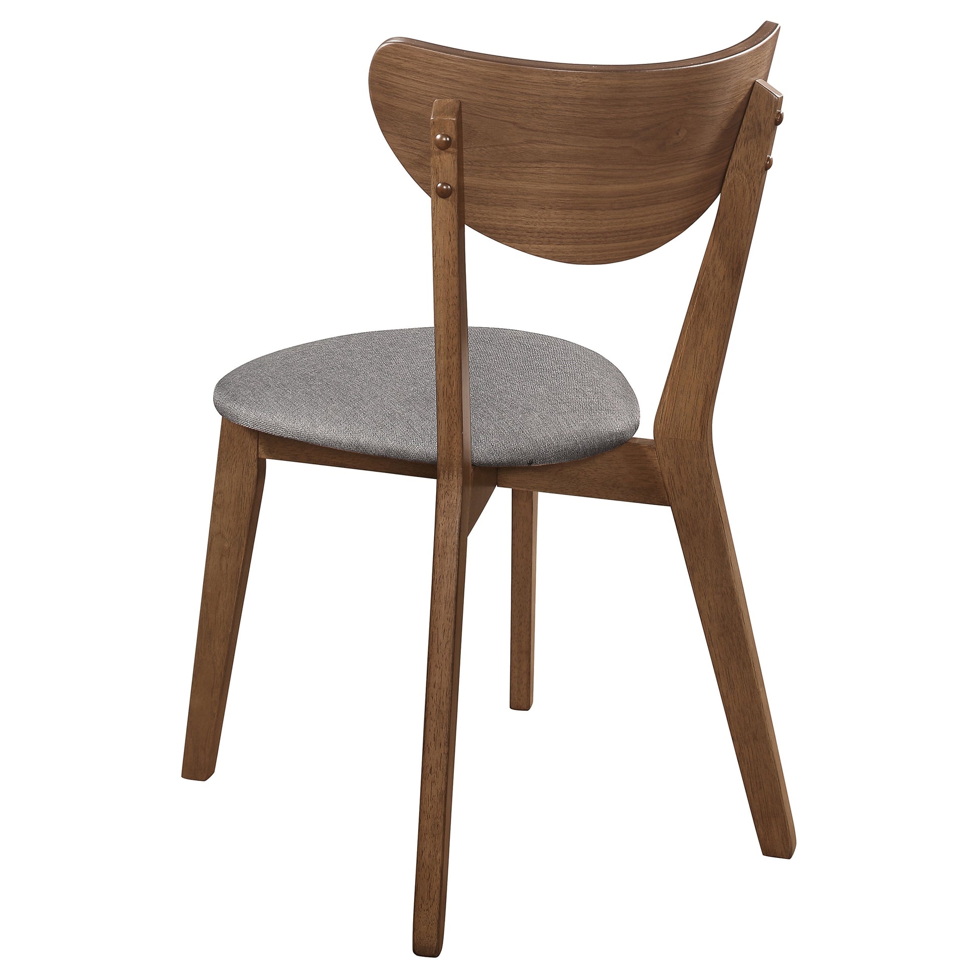 Natural Walnut Dining Table Set - 5 Piece for Dining Room