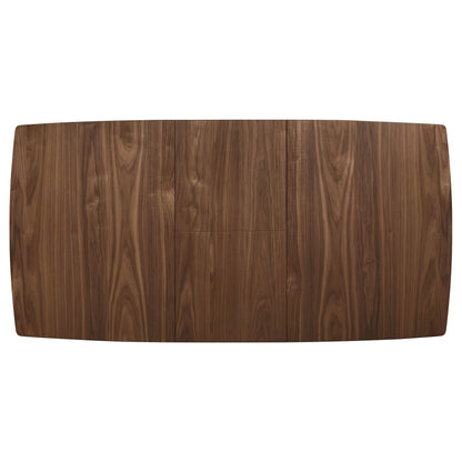 Natural Walnut Dining Table Set - 5 Piece for Dining Room