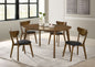 Linnea Dark Walnut 5-piece Dining Set
