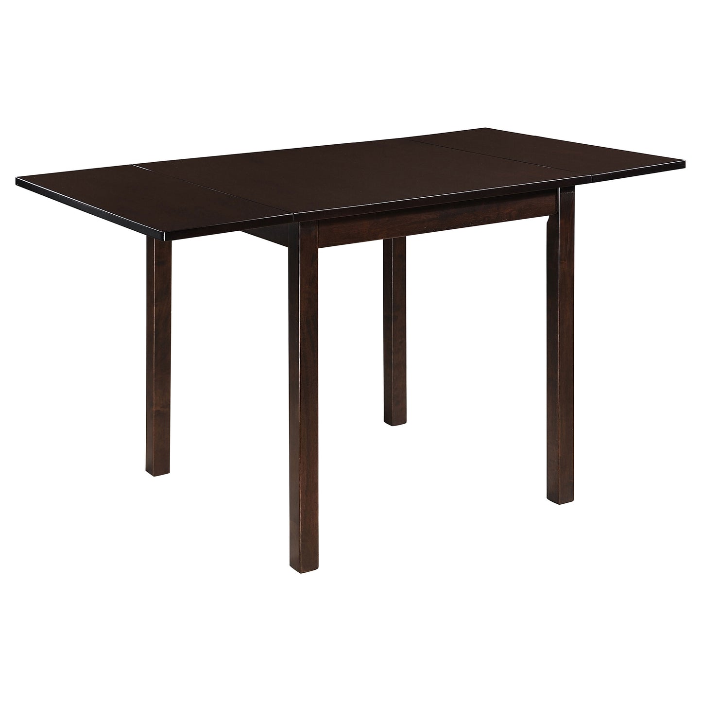 30" Rectangular Brown Extendable Dining Table with Chairs