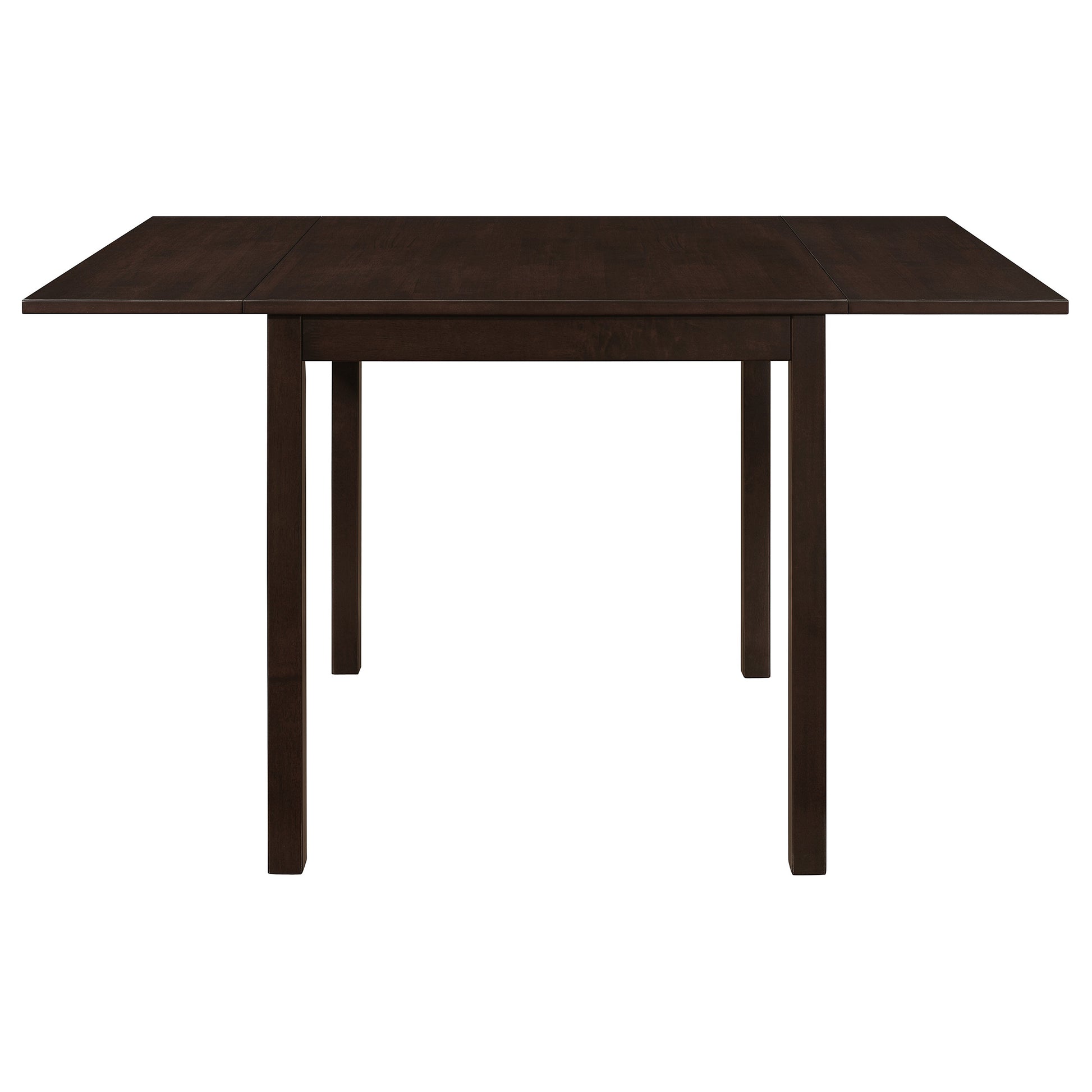 30" Rectangular Brown Extendable Dining Table with Chairs