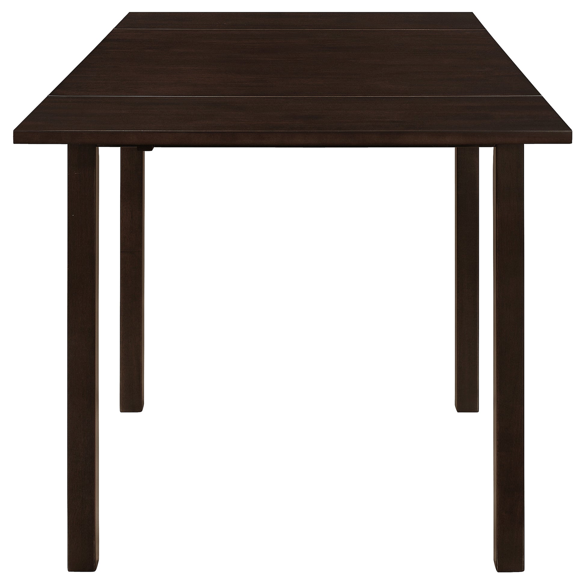 30" Rectangular Brown Extendable Dining Table with Chairs