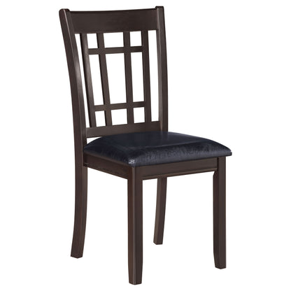 Espresso Oval Dining Room Set with Storage for Family Meals