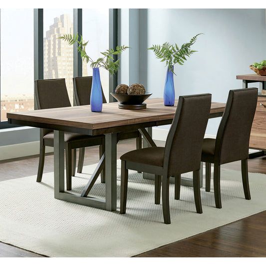 Holloway Chocolate 5-piece Dining Set