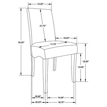 Grey Upholstered Dining Set with Wood Table for Kitchen Storage