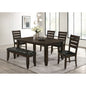 Cornish Cappuccino 6-piece Dining Set
