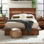 Mallory Smokey Walnut Eastern King Platform Bed