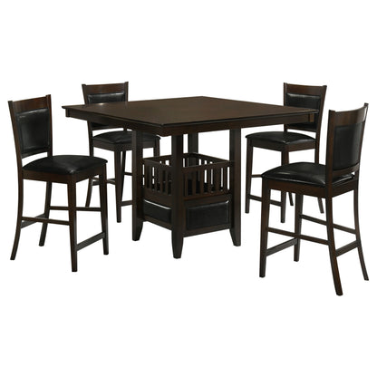 Espresso 5-Piece Dining Set - Seats 4