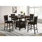 Finley Espresso 5-piece Dining Set