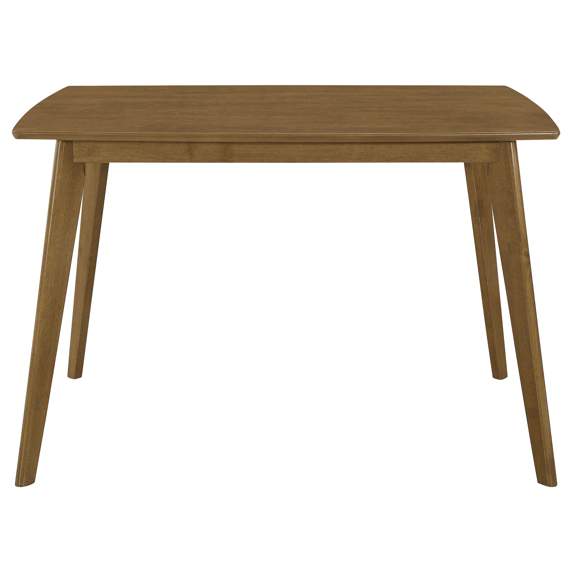 48 Inch Chestnut Wood Dining Table - Seats 4 for Dining Room