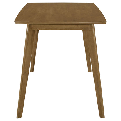48 Inch Chestnut Wood Dining Table - Seats 4 for Dining Room