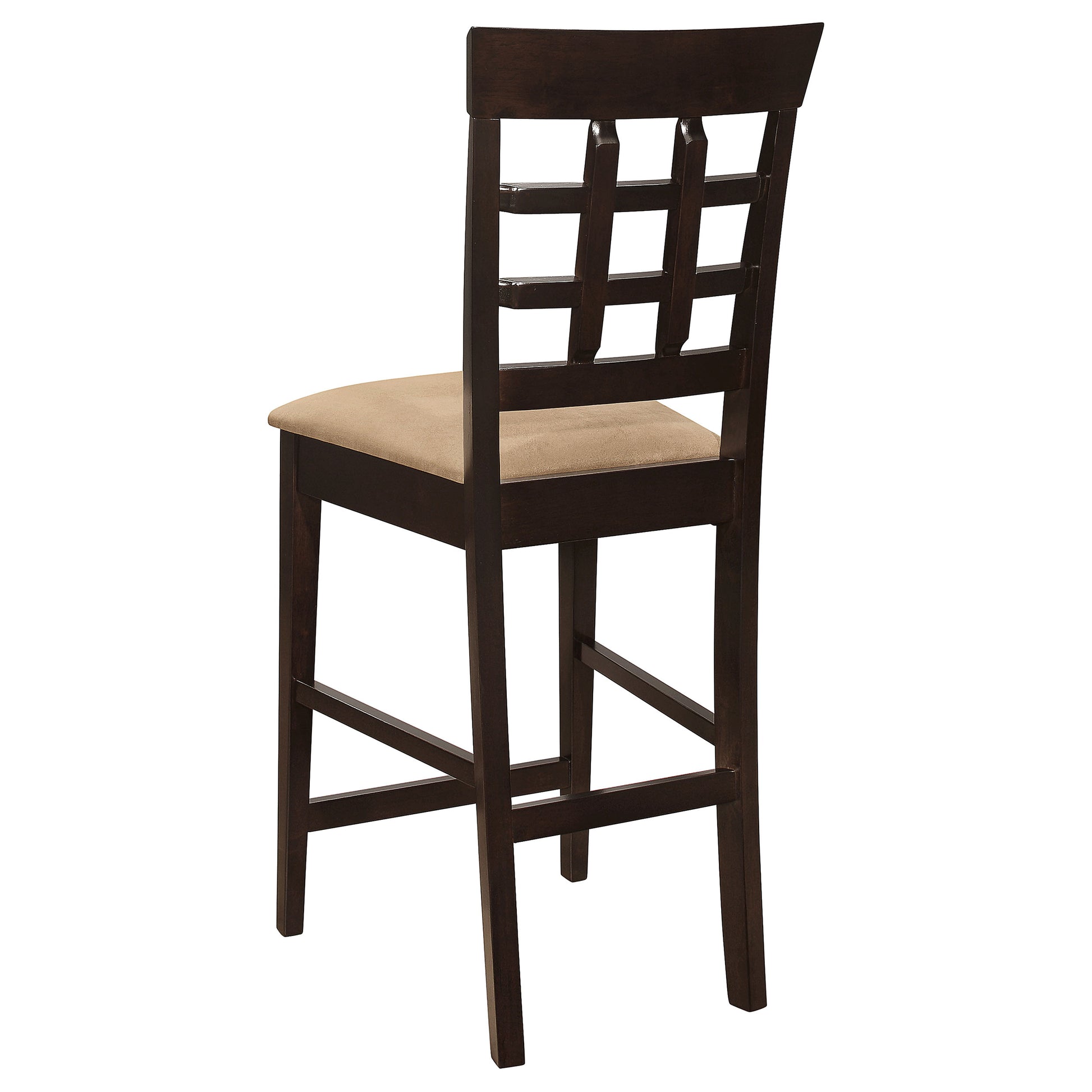 Square Cappuccino Dining Table Set - Seats 8