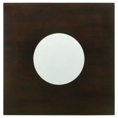 Square Cappuccino Dining Table Set - Seats 8