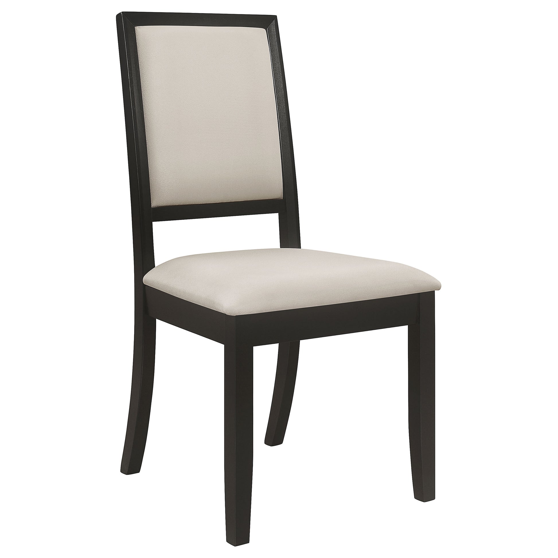 Black 5-Piece Dining Table Set Seats 4