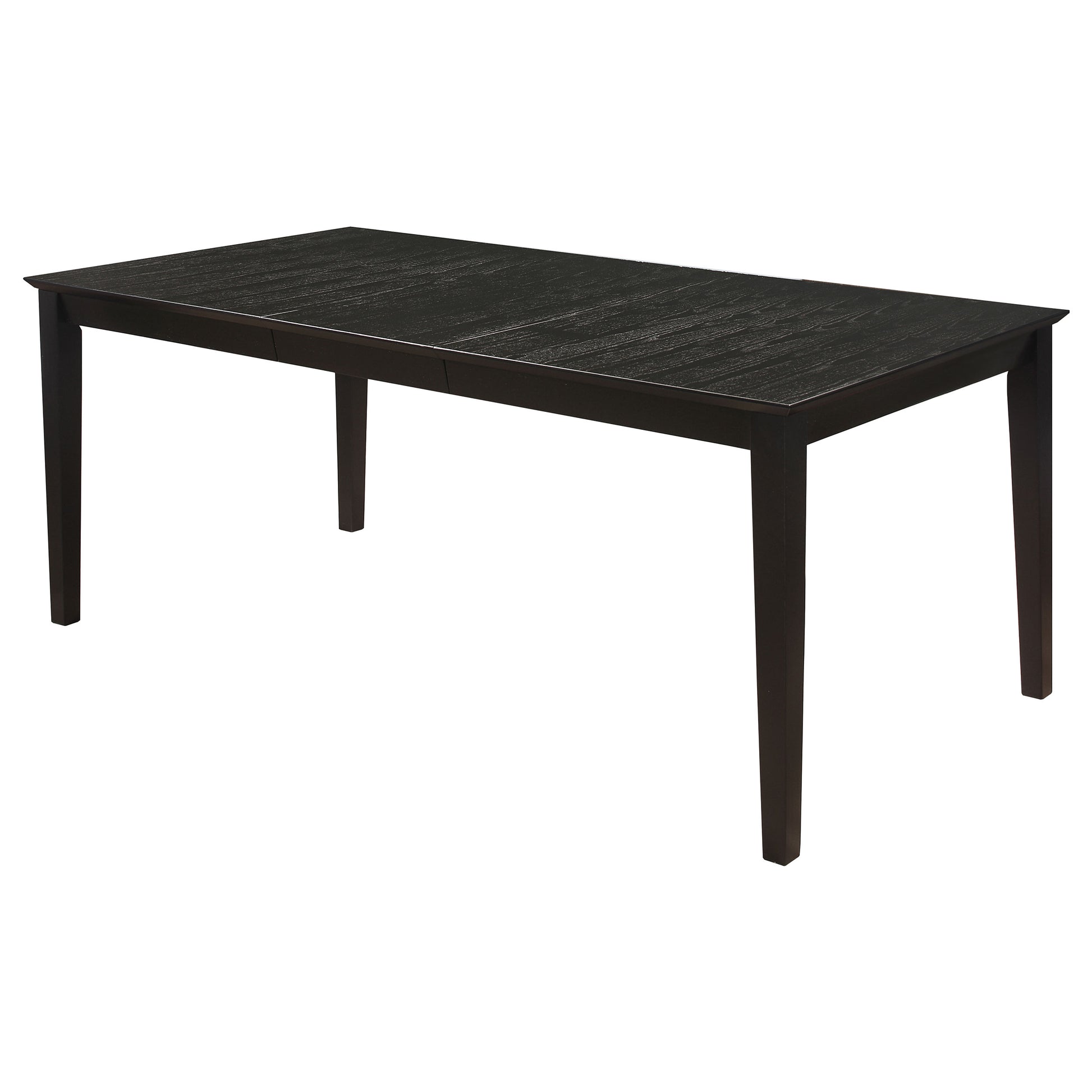 Black 5-Piece Dining Table Set Seats 4
