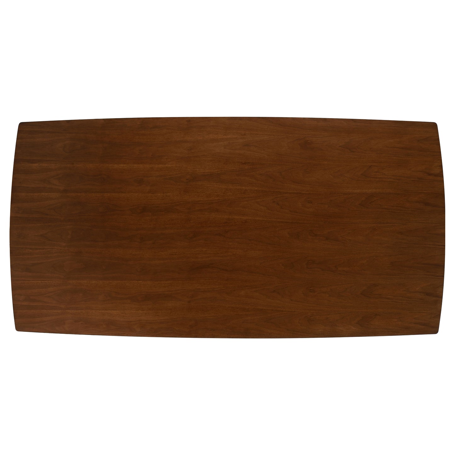 Dark Walnut Dining Table Set - Seats 6