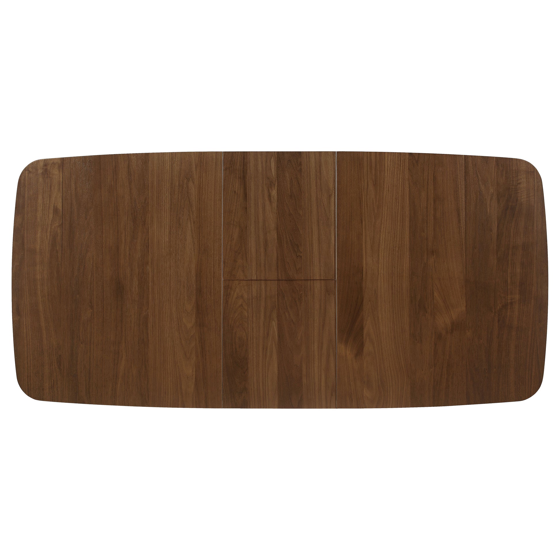 Natural Walnut Dining Set with Butterfly Leaf Extension for Dining Room