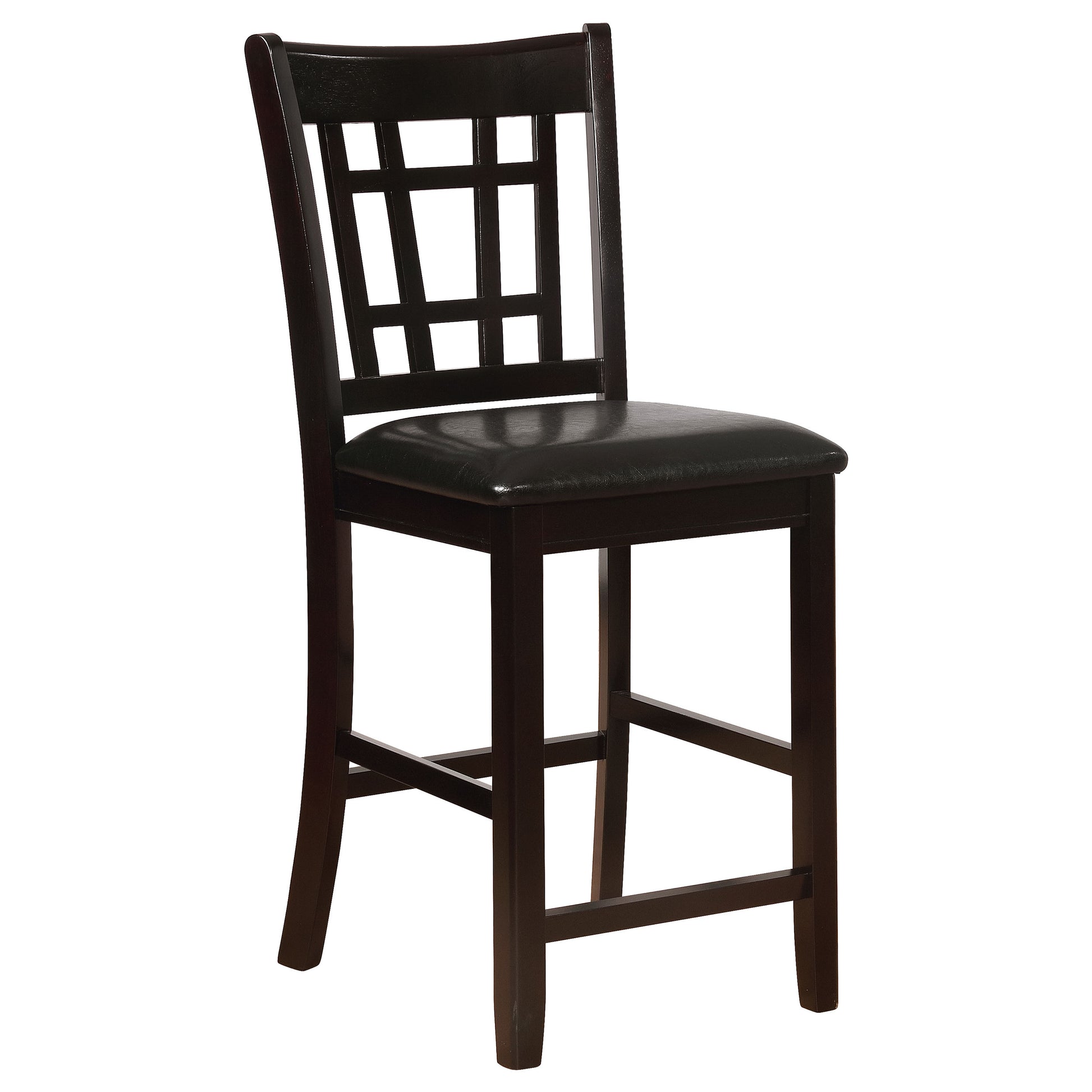 Espresso Round Extendable Dining Table with Chairs