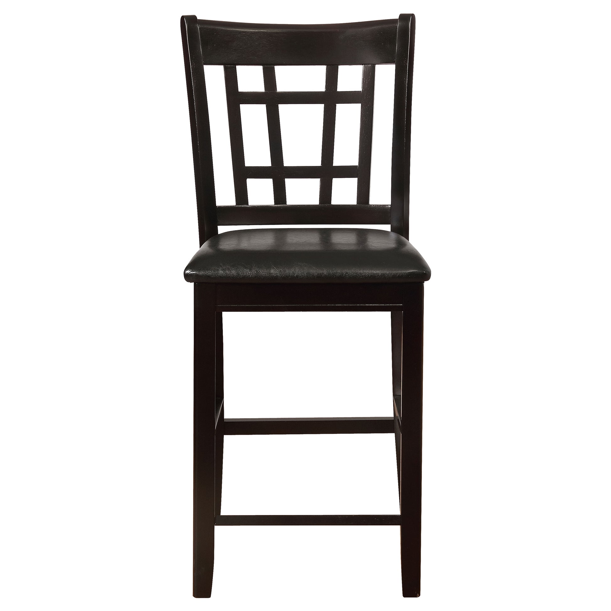 Espresso Round Extendable Dining Table with Chairs