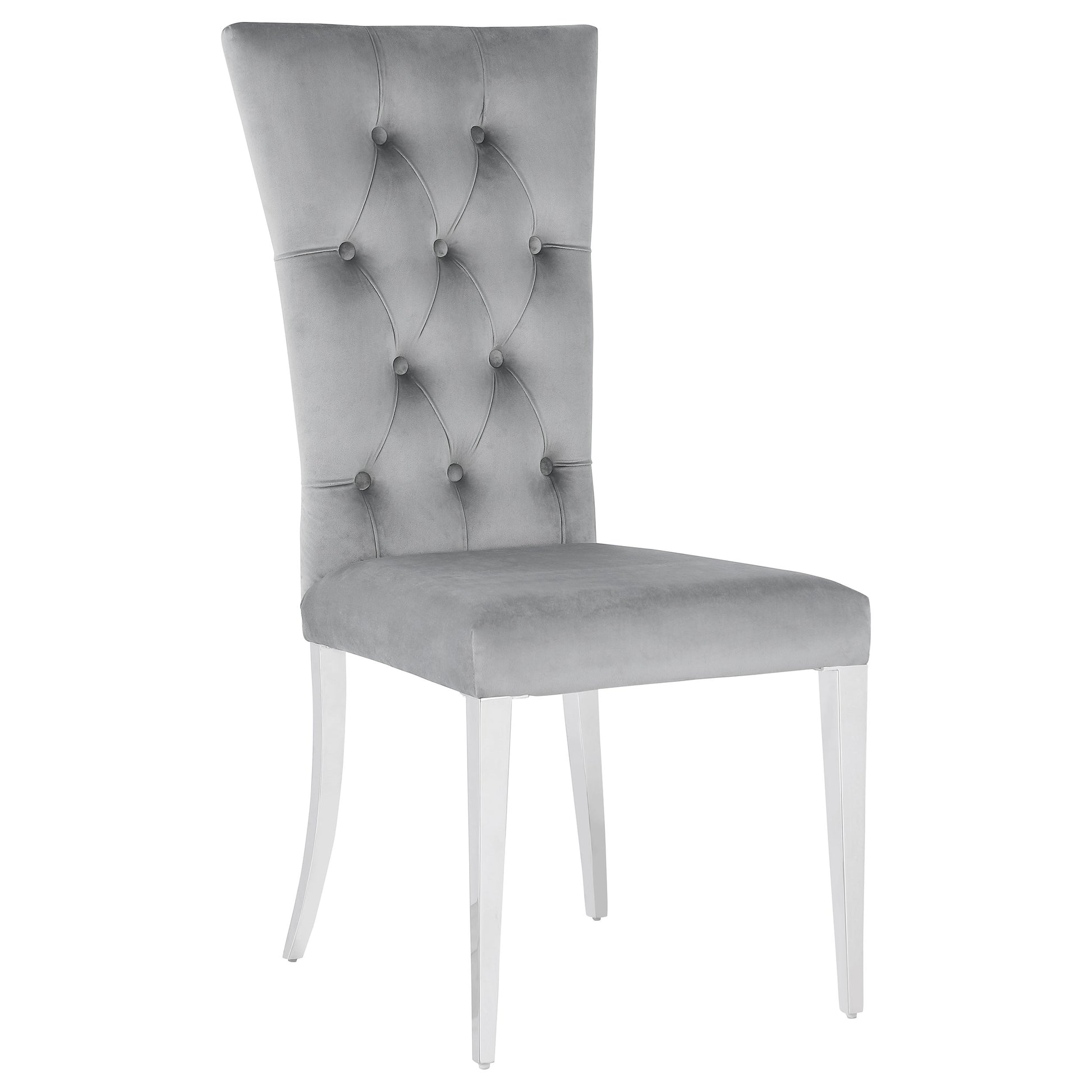 Grey Rectangular Dining Table Set - Seats 4