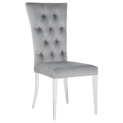 Grey Rectangular Dining Table Set - Seats 4