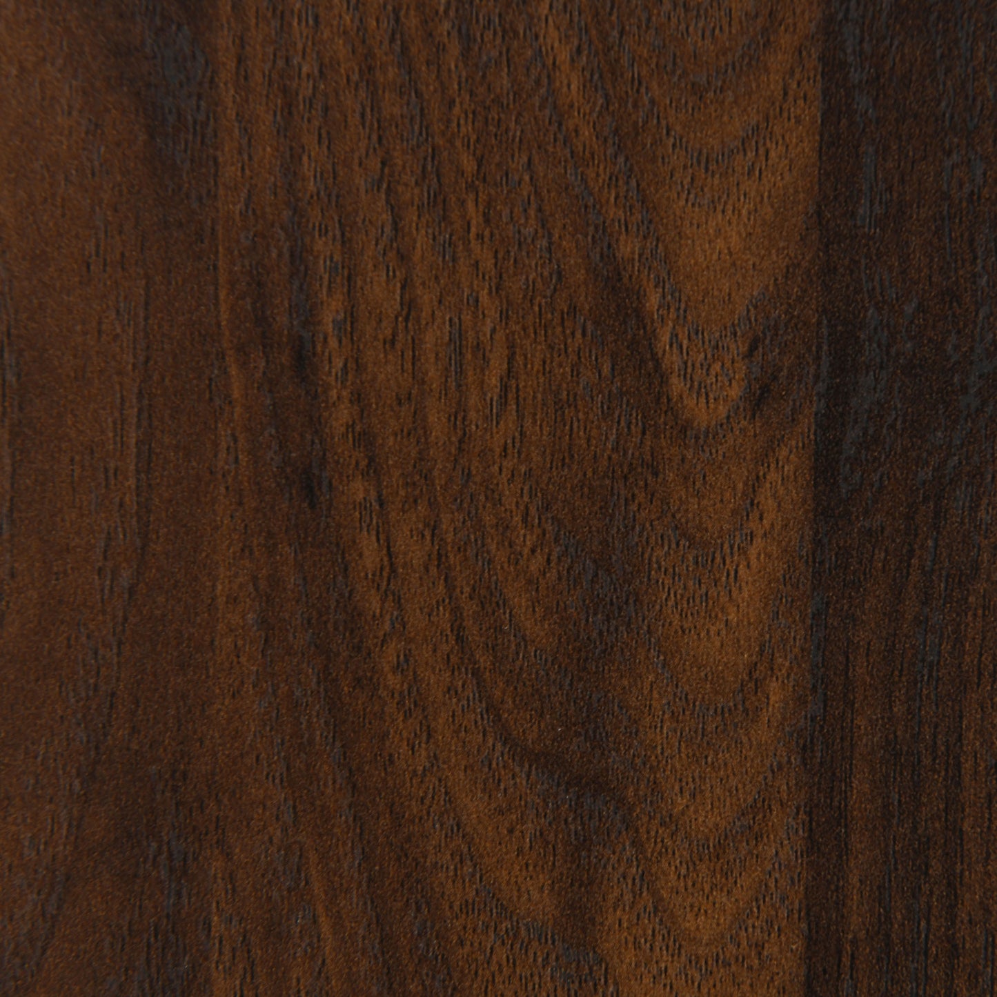 Queen Walnut Upholstered Bed Frame - Transitional Style