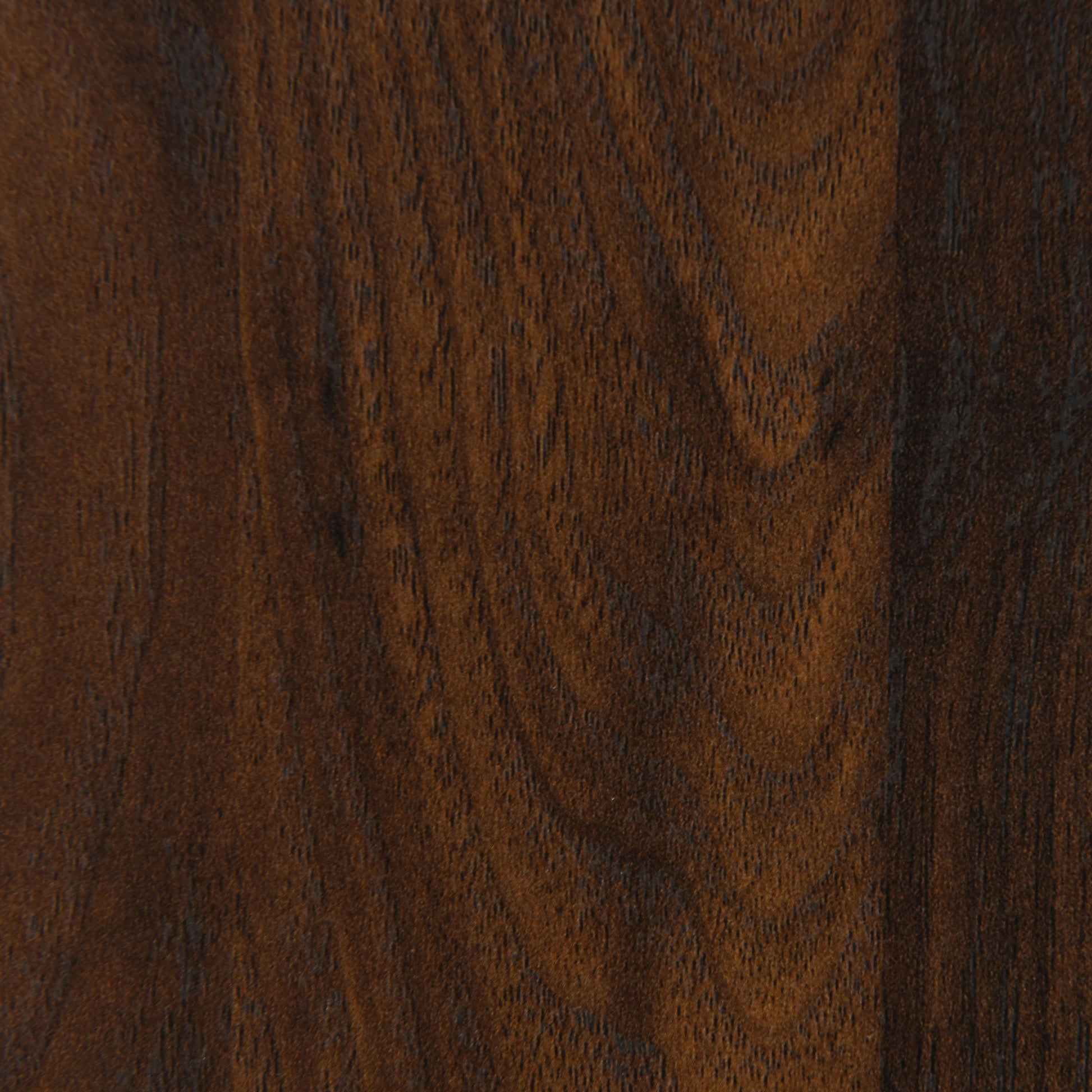 Queen Walnut Upholstered Bed Frame - Transitional Style
