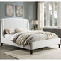 Theodore Snow Upholstered Eastern King Wingback Bed