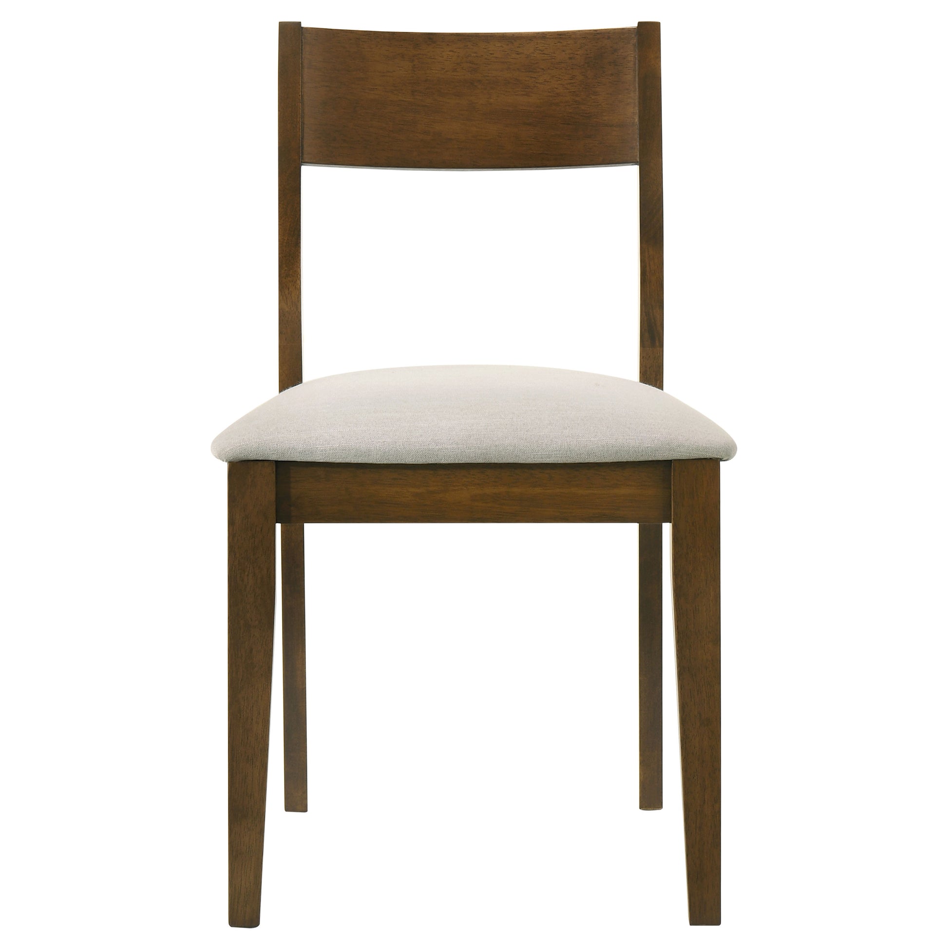 Dark Brown Rectangular Dining Table with Chairs