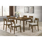 Warren Dark Brown 7-piece Rectangular Dining Set