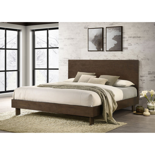 Hemlock Warm Brown Eastern King Platform Bed