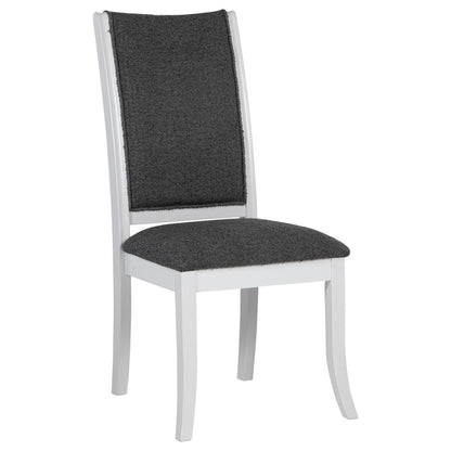 54 Inch Round Wood Dining Table Set - 4 Seats