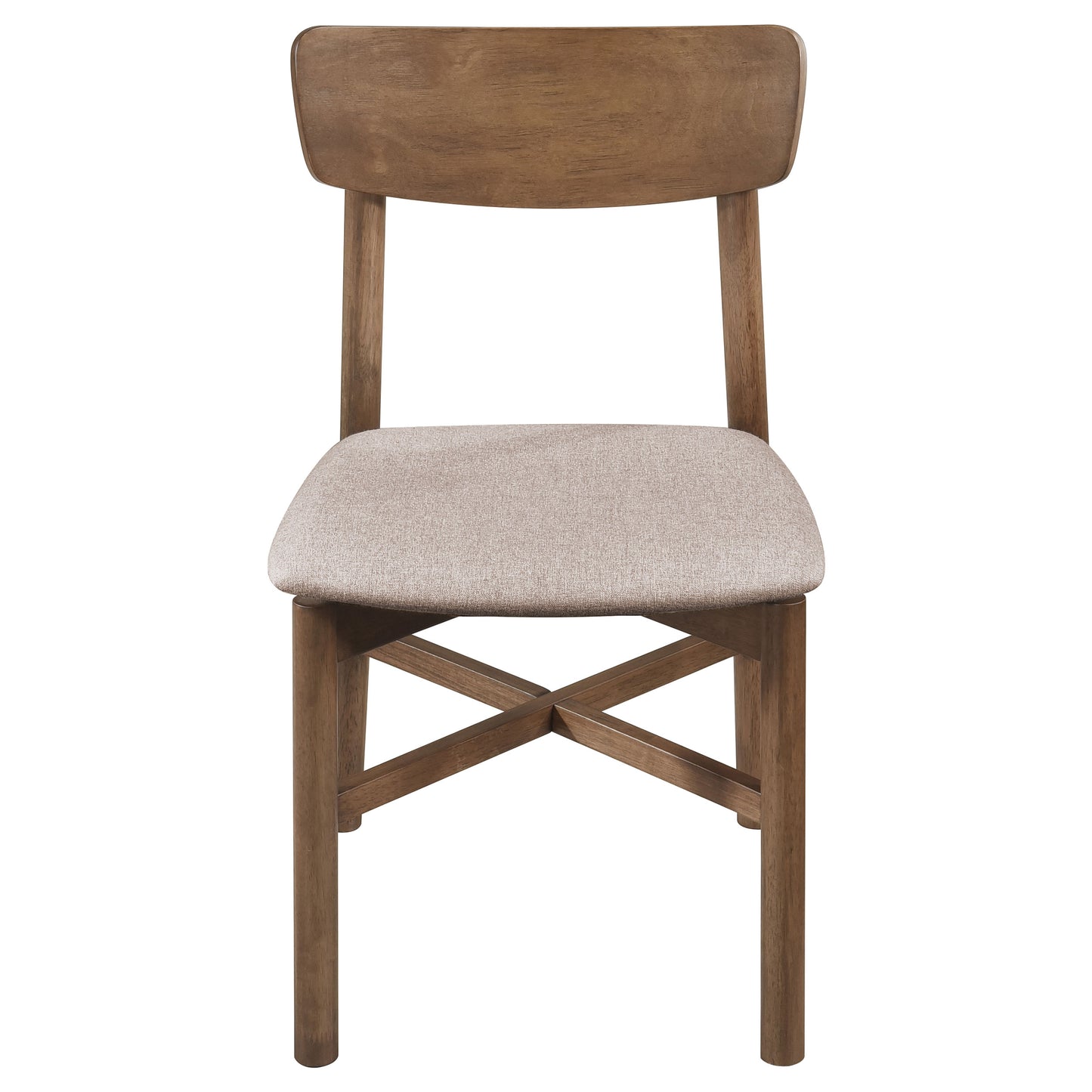 Natural Walnut Rectangular Dining Table with Chairs for Dining Room