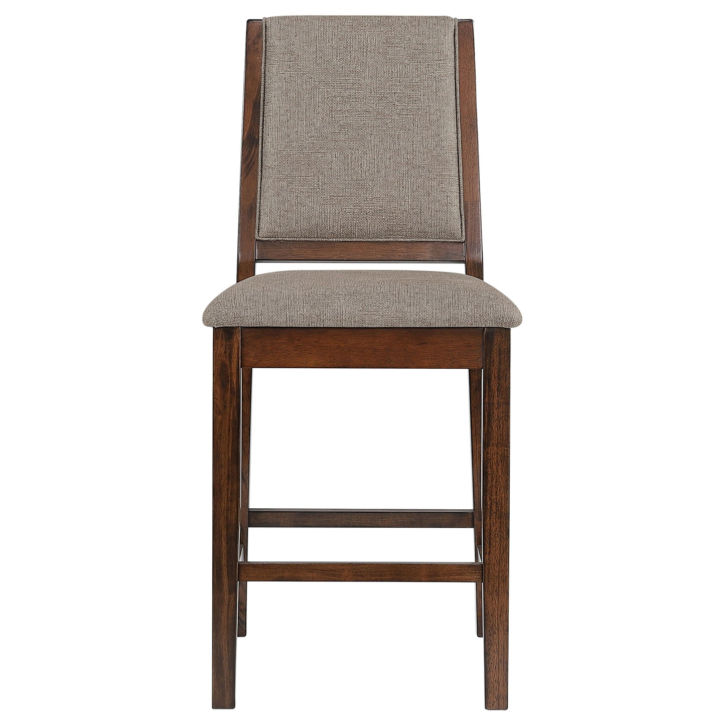 Industrial Oak Counter Height Dining Set with Storage Shelf