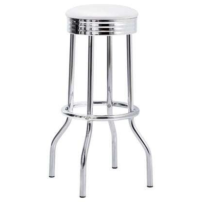White 3-Piece Dining Set - Bistro Table & Stools