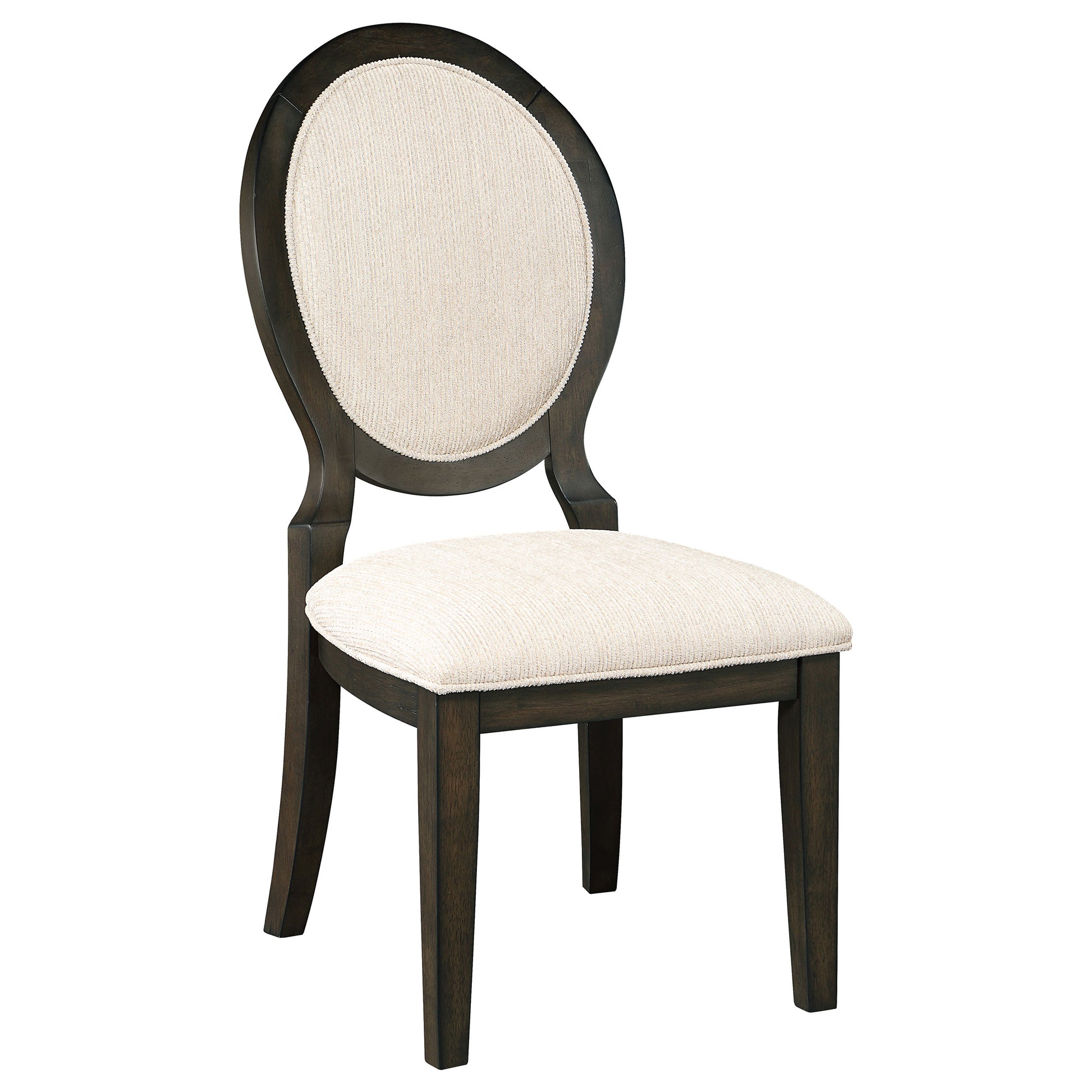Fulton Dark Cocoa 5-piece Round Dining Table Set - Durable & Stylish