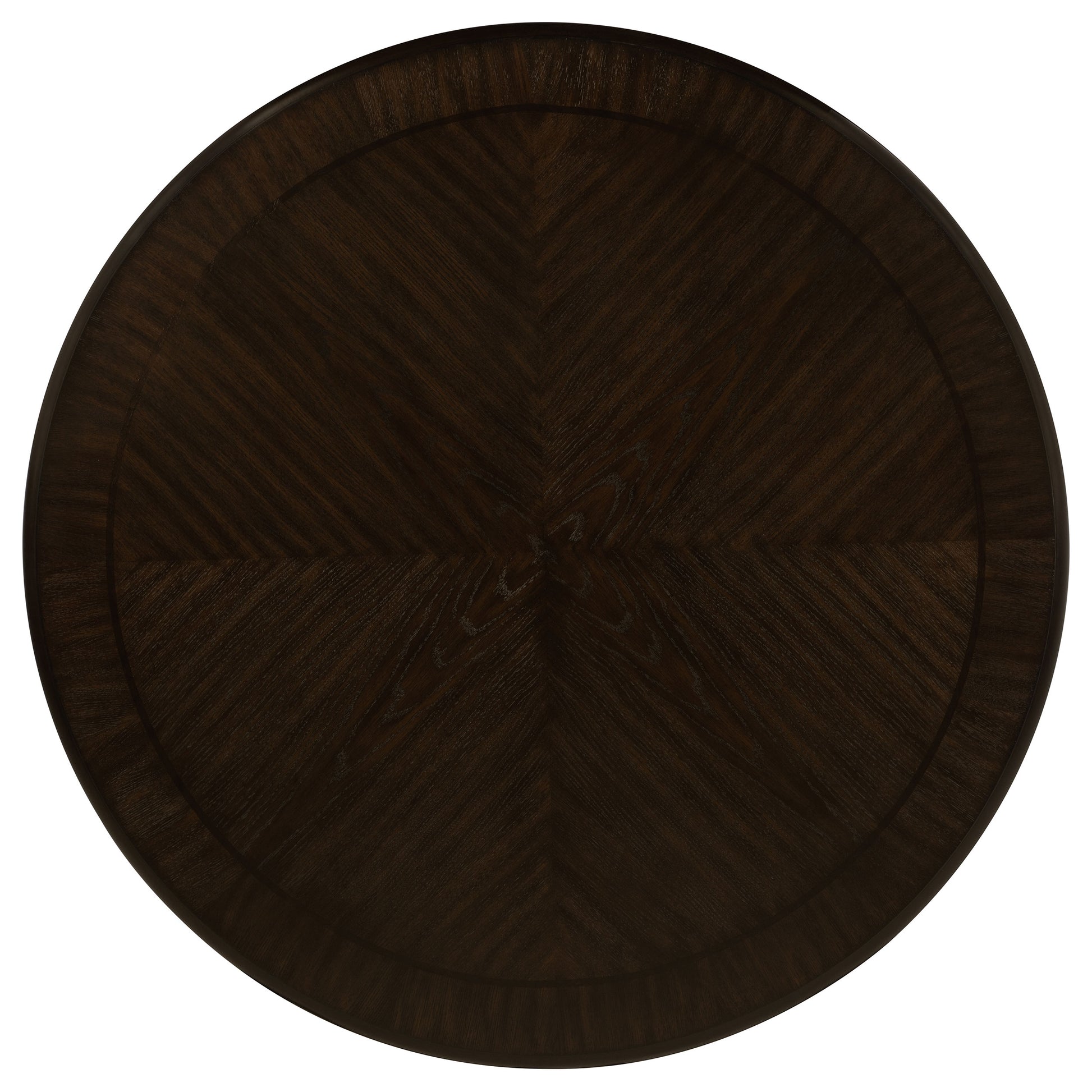 Fulton Dark Cocoa 5-piece Round Dining Table Set - Durable & Stylish