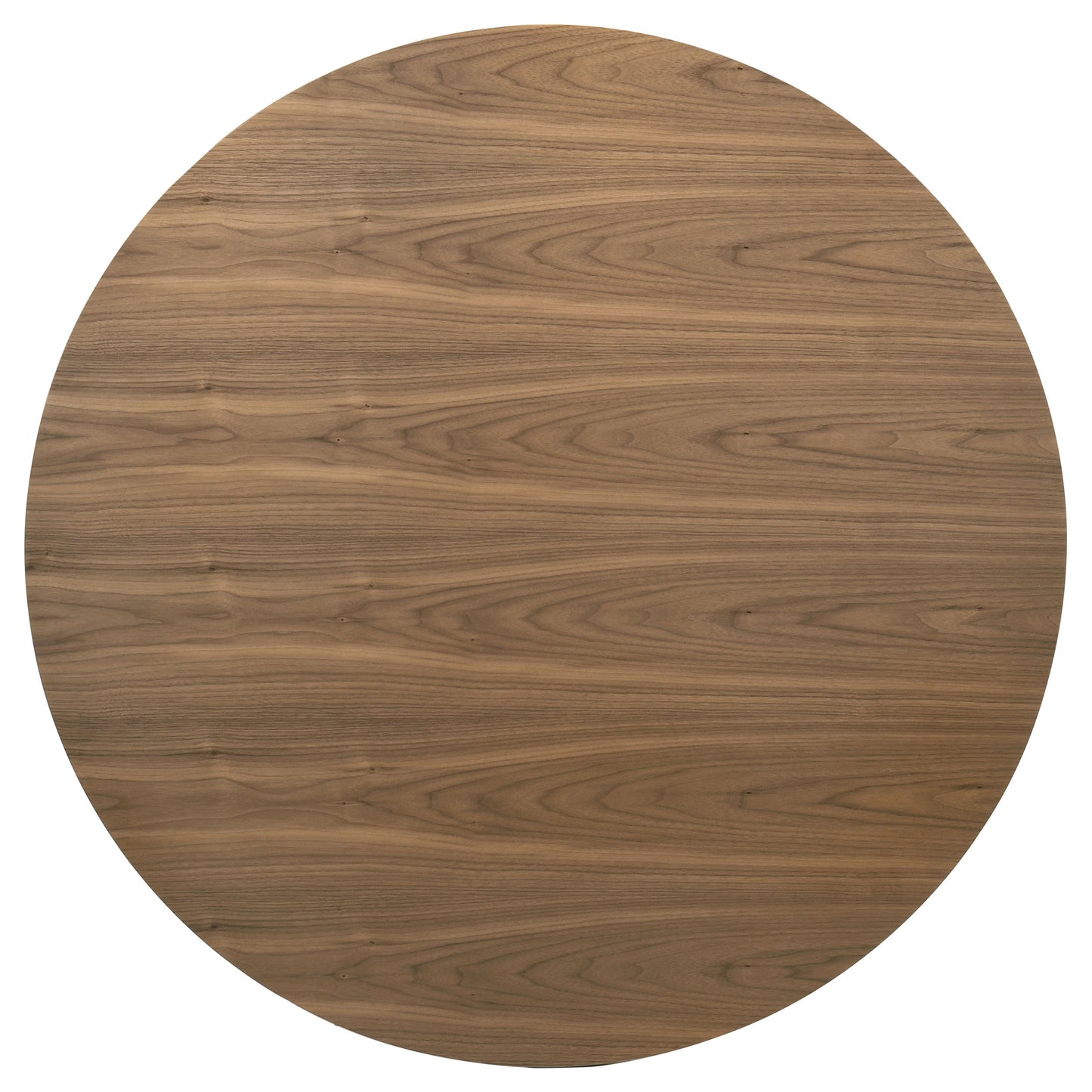 Walnut Round Dining Set for Modern Dining Room