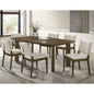 Crispin Brown 7-piece Rectangular Wood Dining Room Table Set