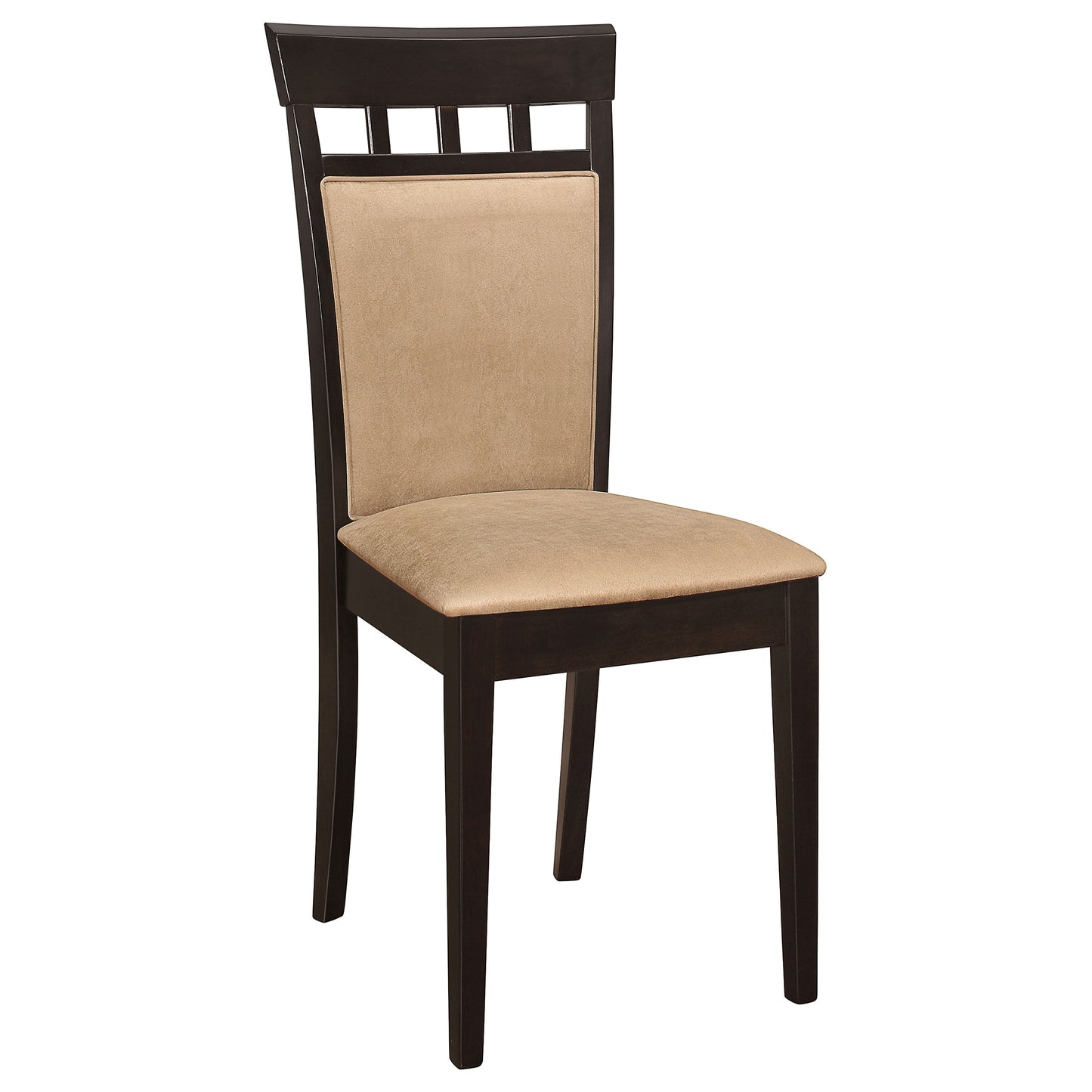 Oval Extendable Dining Set in Cappuccino Wood for Dining Room