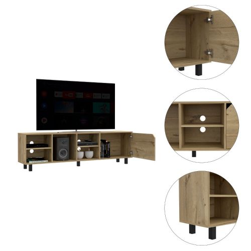 Valdivia TV Stand - Beige Particle Board Storage