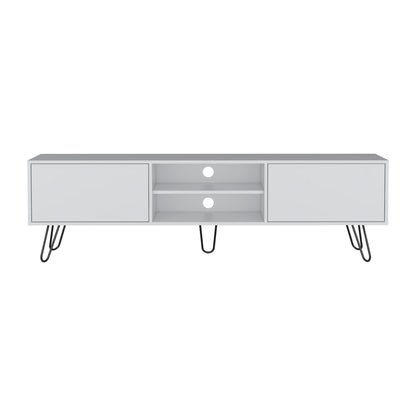 Vassel TV Stand - White, 55" Storage Unit