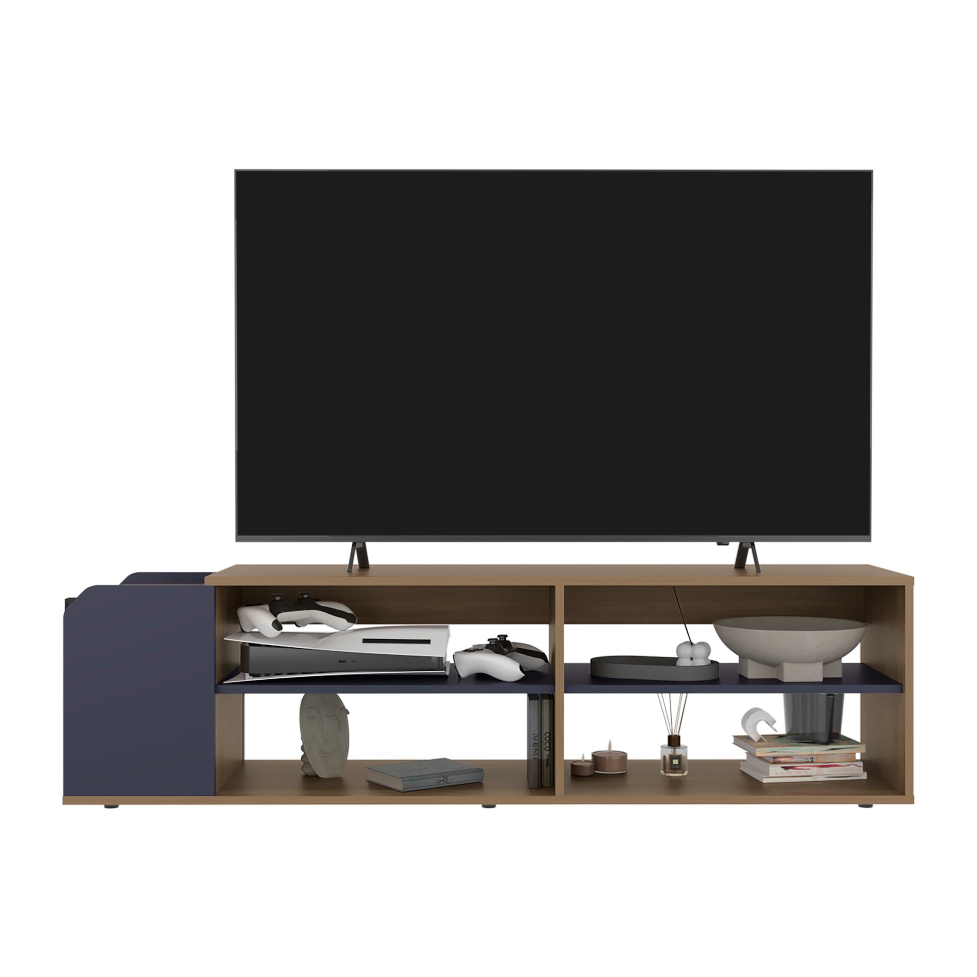Solene TV Stand - Multi-Color Storage Console